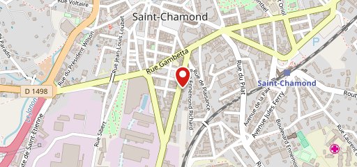 PizzAlif Saint-Chamond sur la carte