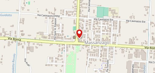 Pizzalonga Away Massanzago sulla mappa