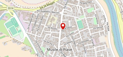 Pizzalonga Away Musile di Piave sulla mappa