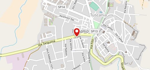 PizzaMania Tuscania sulla mappa