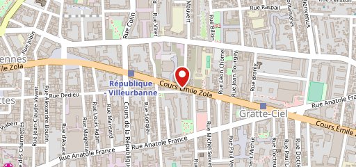 Pizz'amore Villeurbanne 69100 sur la carte