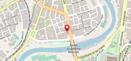 Pizzandrea 1 Roma sulla mappa