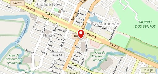 Pizzaria 2000 no mapa