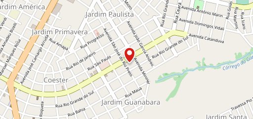 Pizzaria 30 minutos no mapa