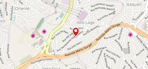 Pizzaria 47 Delivery no mapa