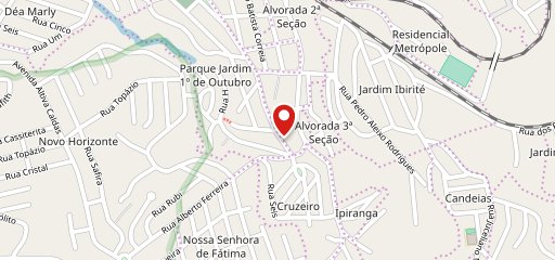 Pizzaria A Favorita no mapa