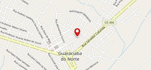 Pizzaria Água na Boca no mapa