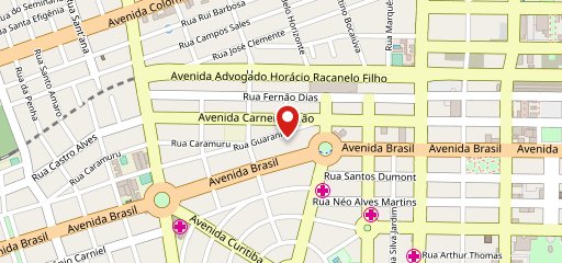 Pizzaria Alfa Delivery no mapa