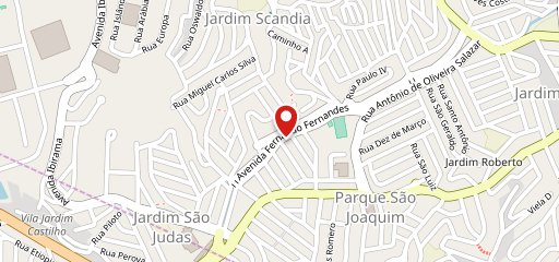 Pizzaria e Esfiharia Vitor Hugo no mapa