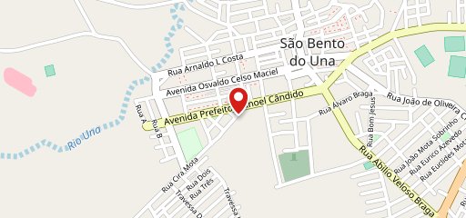 Pizzaria Avenida no mapa