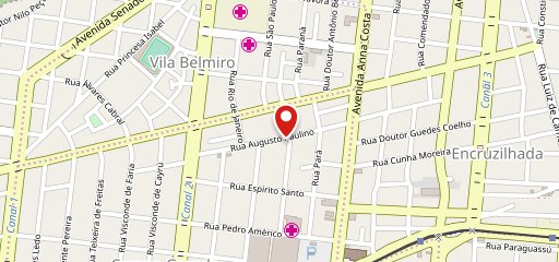 Pizzaria Bambino no mapa