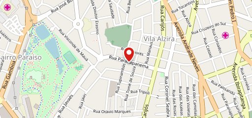 Villa Romana no mapa