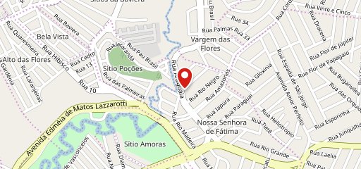 Pizzaria Baviera no mapa