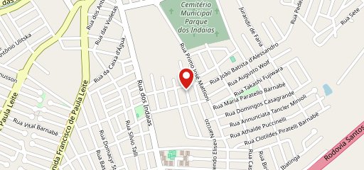 Pizzaria Bella Gula no mapa