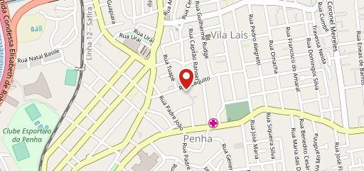 Pizzaria Belíssima Da Penha no mapa