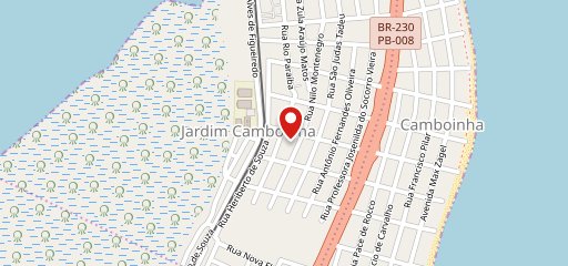 Pizzaria Bom Sabor Camboinha no mapa