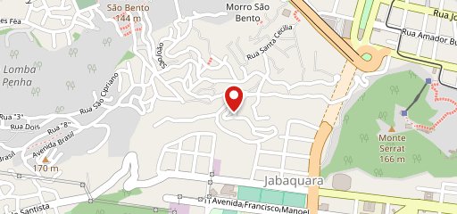 Brandão Pizzaria no mapa