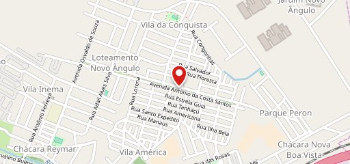 A Brasileira Pizzaria no mapa