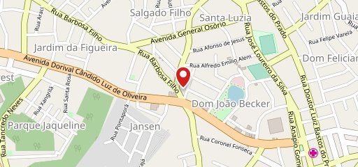 Conexão Pizzaria no mapa