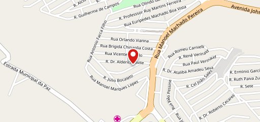 Pizzaria Bréscia no mapa