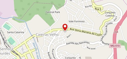 Pizzaria Canaã no mapa