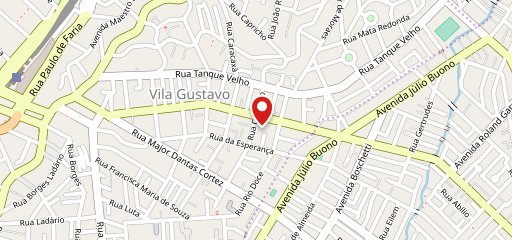 Pizzaria capricho vila gustavo no mapa