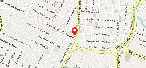 Pizzaria Caprichosa no mapa