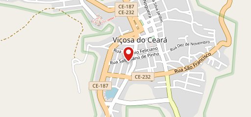 Pizzaria Ceciliana no mapa