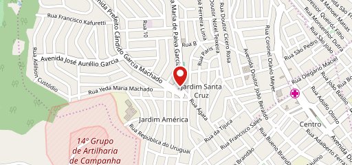 colina Pizzaria e Cervejaria no mapa