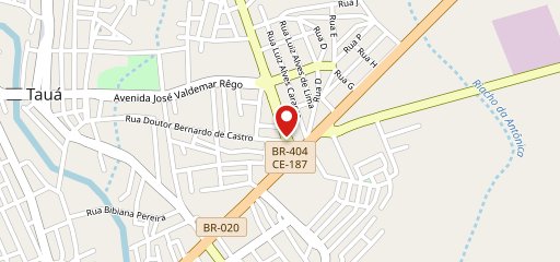 PIZZARIA DA FAMÍLIA no mapa