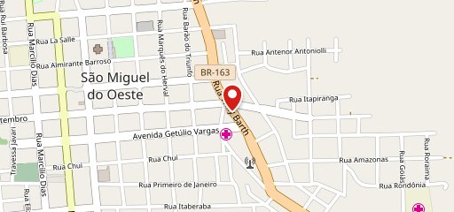 Pizzaria Degustare no mapa