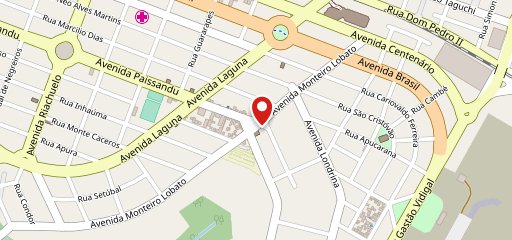 Pizzaria Delivery Lorenzze no mapa