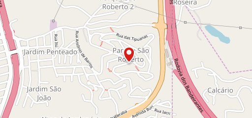 Pizzaria Della Roma no mapa