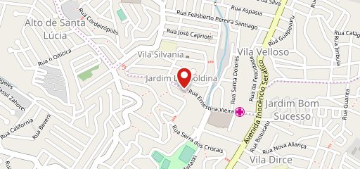 Pizzaria Della Vitta no mapa