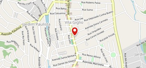 Pizzaria Di Napoli no mapa