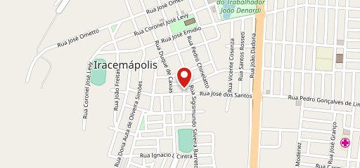 Pizzaria D'Italia Iracemápolis no mapa