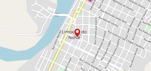 Pizzaria Dois Corações no mapa