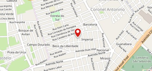 Pizzaria Doro no mapa