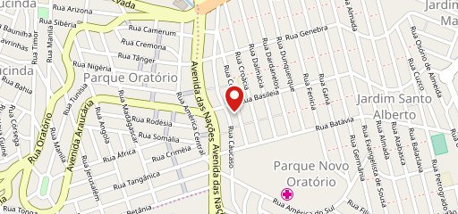 Pizzaria Basiléia no mapa