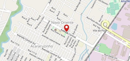 Pizzaria e Esfiharia kadosh no mapa