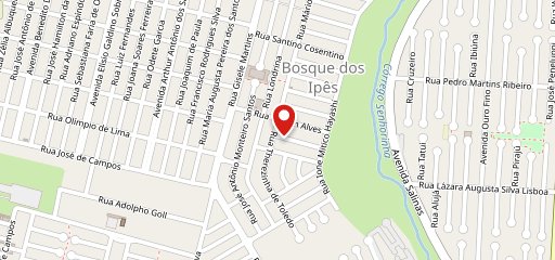 Pizzaria e Esfiharia Três Irmãos no mapa