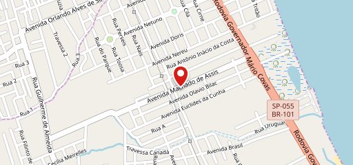 Pizzaria e esfiraria natali São Sebastião SP no mapa