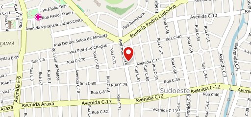 Pizzaria e Petiscaria Amigos.com St.Sudoeste no mapa