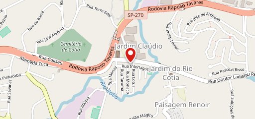 Pizzaria e Esfiharia do Alemão no mapa