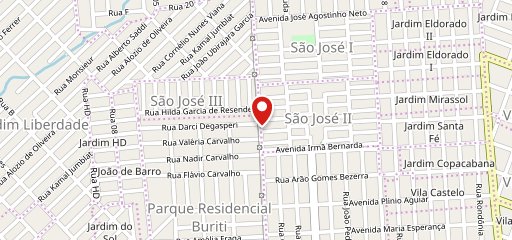 Pizzaria e Sorveteria Cantina no mapa