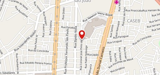 Mananda Sorveteria e Pizzaria no mapa