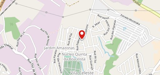 Pizzaria Esperança no mapa