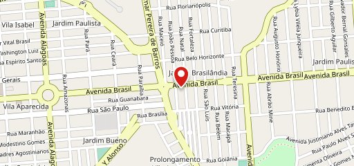 Pizzaria express-rei da massa no mapa