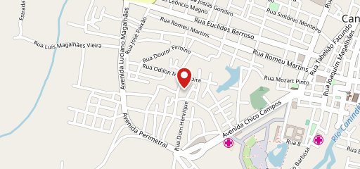 Pizzaria Família Garcia no mapa