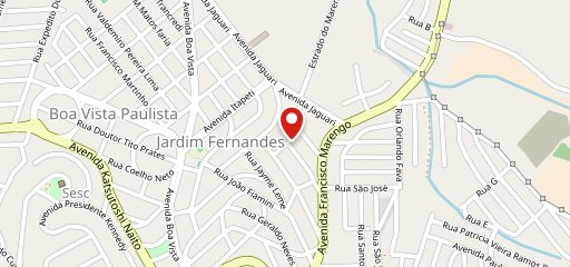 Pizzaria Family Lanches no mapa